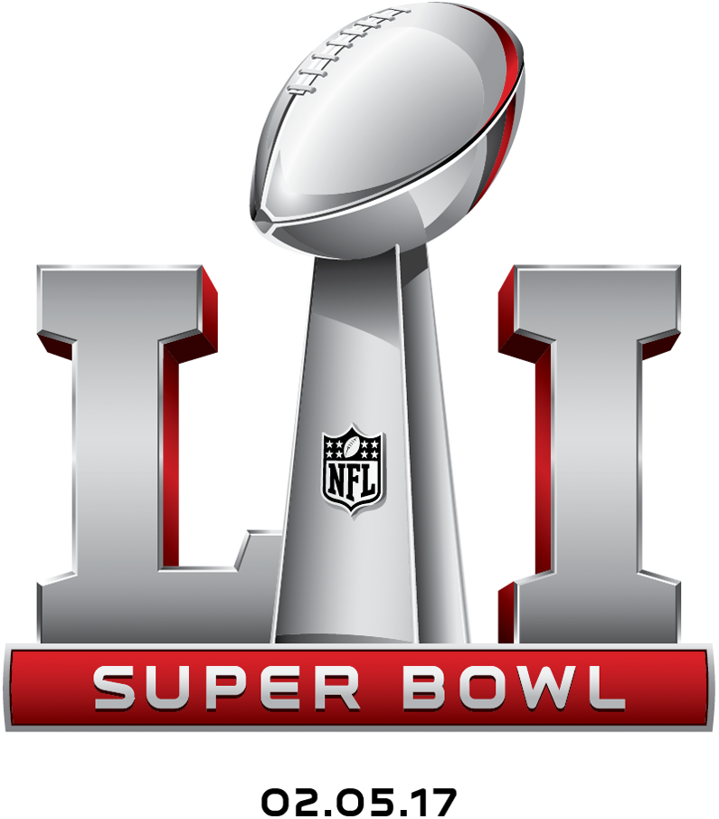 Super Bowl LI Alternate Logo v2 DIY iron on transfer (heat transfer)